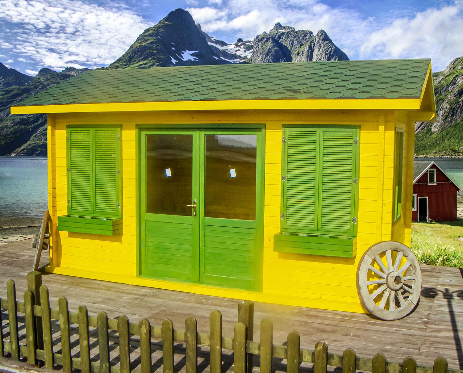 AEV 006 - Taşınabilir Ahşap Ev